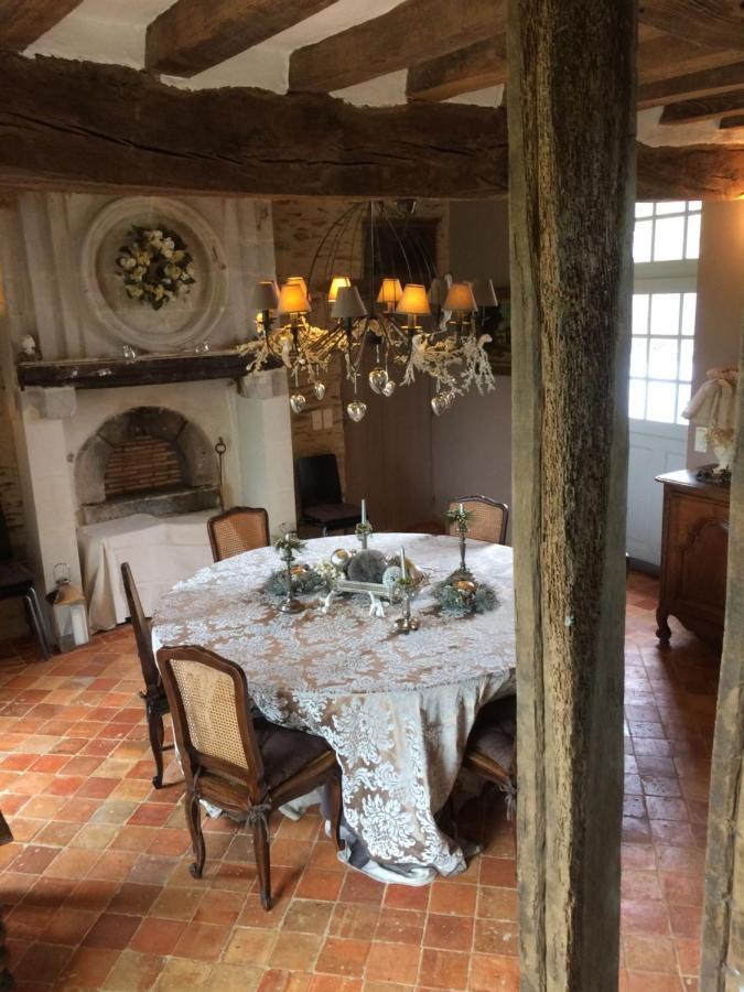 La Mouliniere, Jolie Longere Du Xviie Bed & Breakfast La Jaille-Yvon Exterior foto